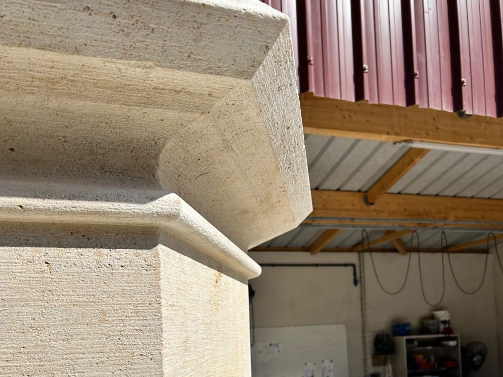 Finition layée détails