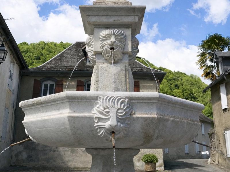 Fontaine au beurre campan après restauration