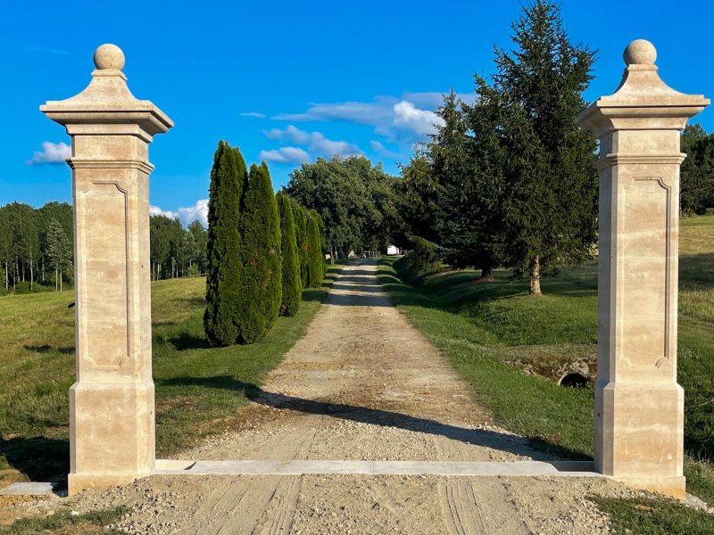 Piliers en pierre de Bourgogne