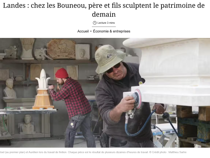 Sud ouest atelier bouneou Article sud ouest atelier bouneou